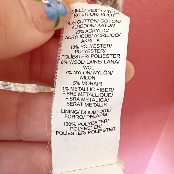 Lucky Brand Chevron Metallic Sweater 3X - Picture 8 of 10